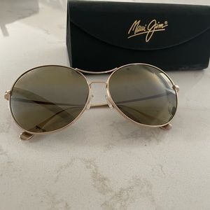 Maui Jim Gold Sunglasses
